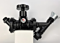 Затвор в сборе для пескоструйного аппарата PST, универсальный тип, арматура 1 дюйм